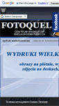 Mobile Screenshot of fotoquelle.pl